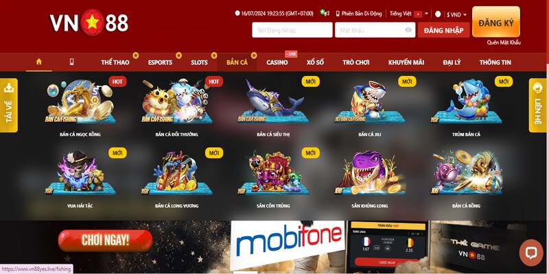 Giới Thiệu Nhà Cái VN88 - Sòng Bạc Online Uy Tín & An Toàn Giới thiệu nhà cái VN88 với sự uy tín và an toàn nhất định
